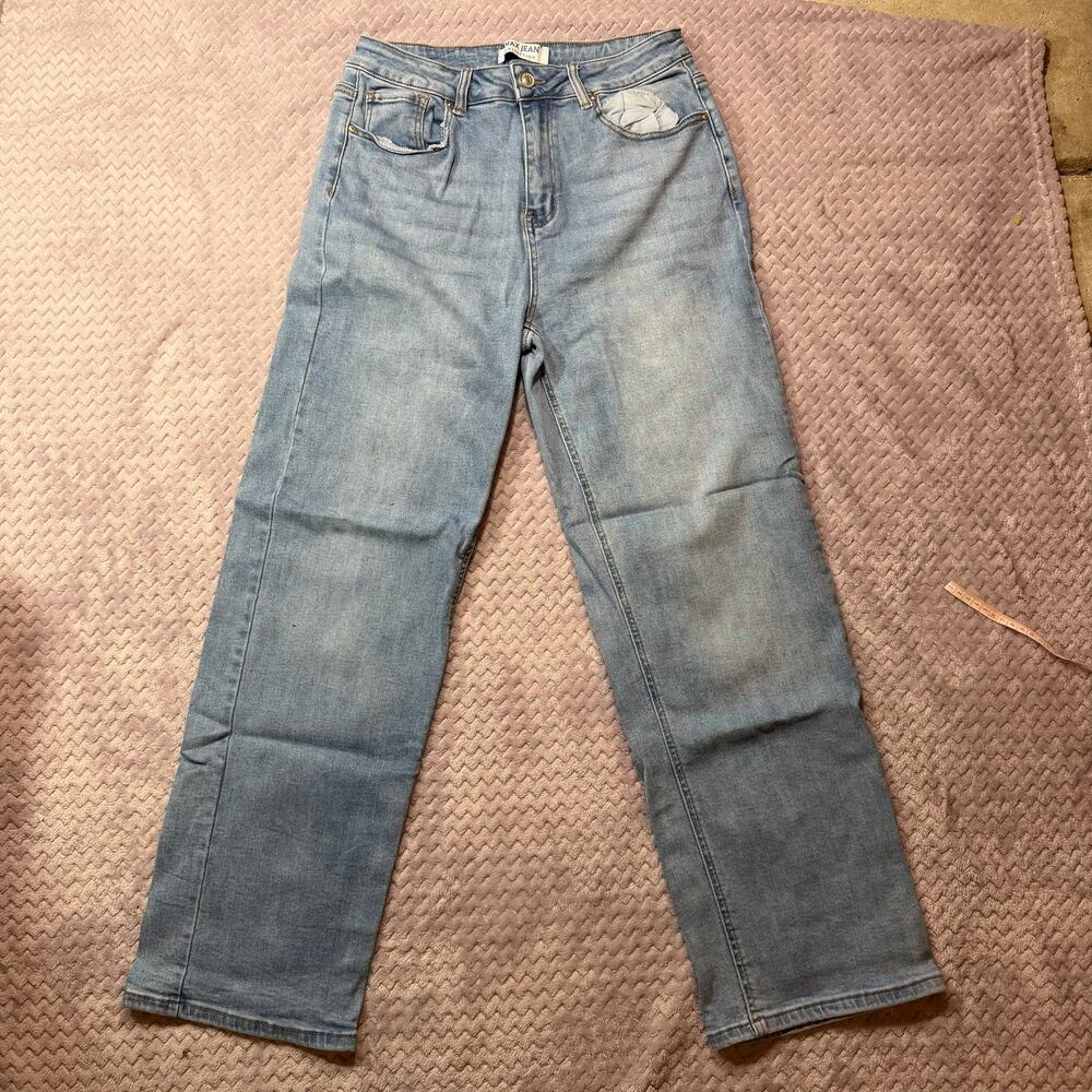 WAX Jean Collection Straight Leg Light Wash Jeans